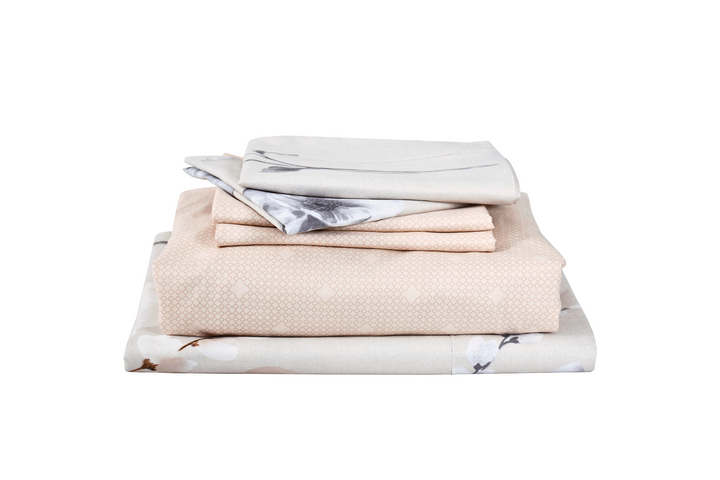 Mercury 6 Pieces Printed Sheet Set in King & Queen Sizes - Artabori