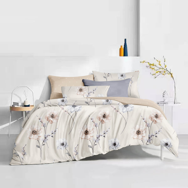 Mercury 6 Pieces Printed Sheet Set in King & Queen Sizes - Artabori